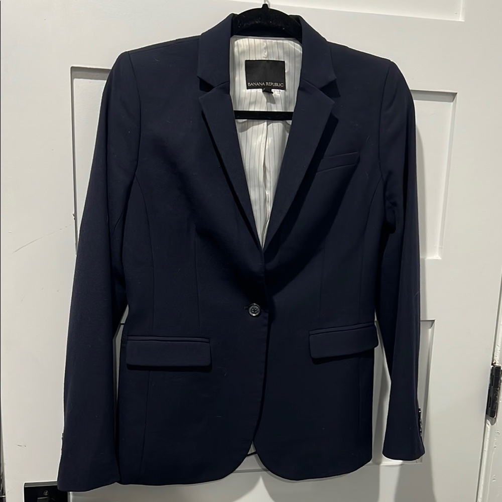 Banana Republic Navy Blazer